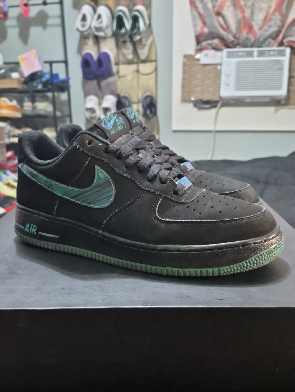 Nike Air Force 1 Low "Marbled Swoosh Pack" (2014) M10/W11.5 EUC - Picture 3 of 10